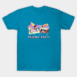 Cavalier King Charles Spaniel Pajama Party T-Shirt